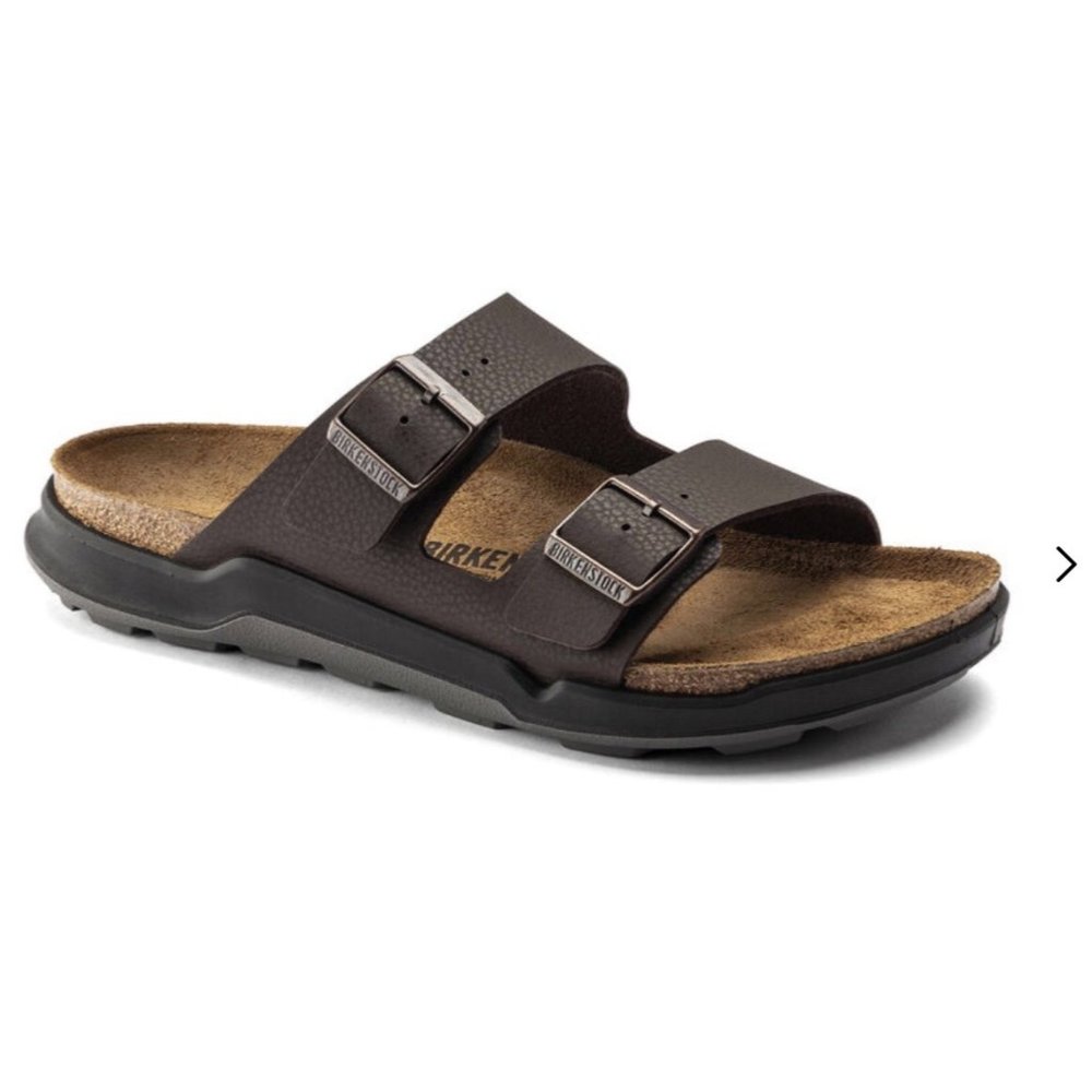 NIB ARIZONA CT BIRKENSTOCK FLOR DESERT SOIL FRENCH  ROAST Men's US Size 9